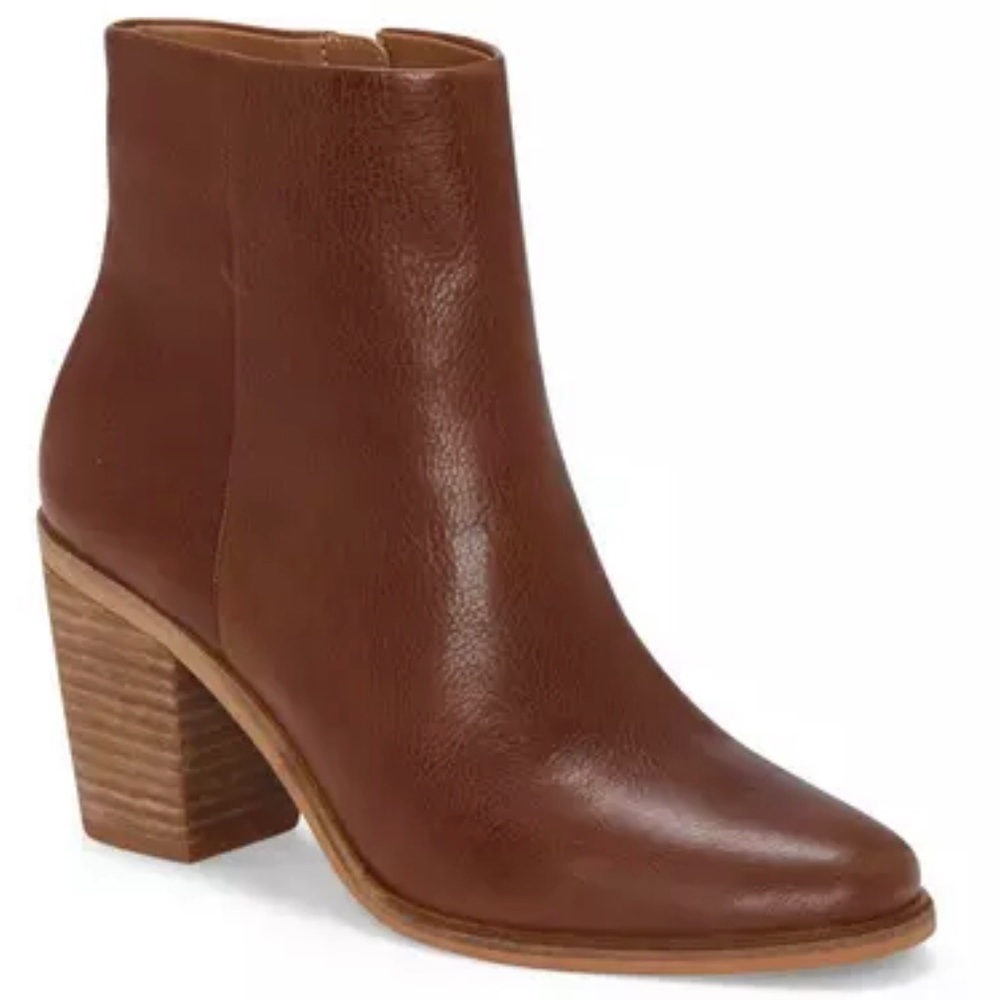 Lucky Brand Rylah Leather Booties SZ 6 1/2 NWOT